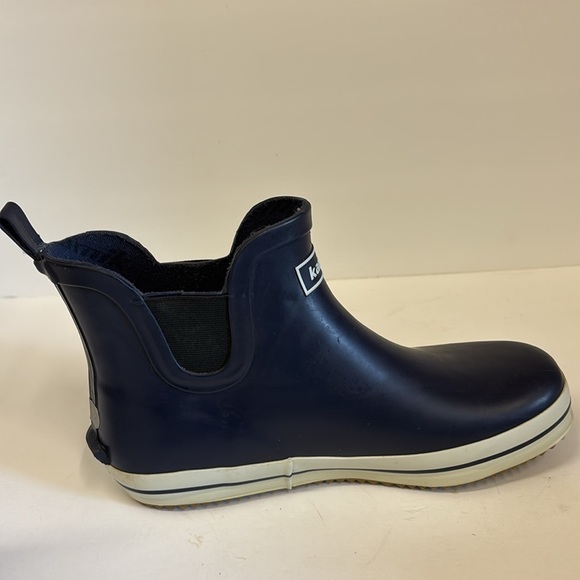 Kamik Navy Blue Shirt Pull On Rain Boots - Picture 7 of 10
